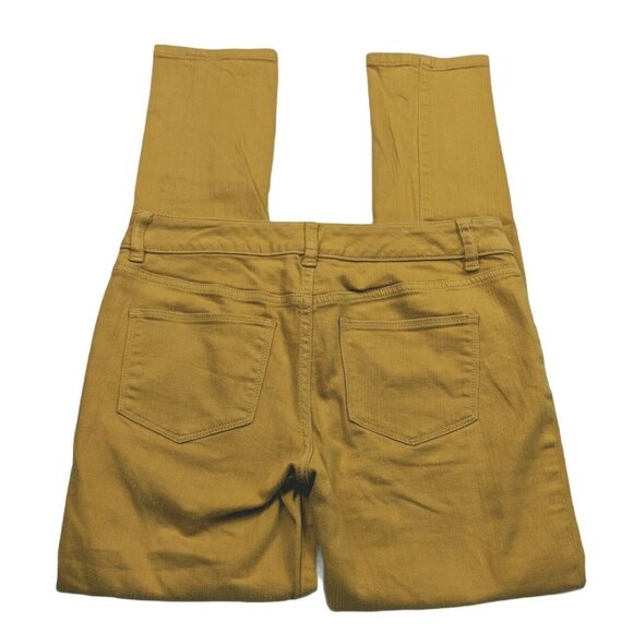 The Limited 678 Straight Leg Jean Mustard Yellow 4 - Picture 2 of 7